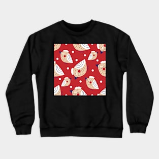 Happy Holiday Birds Crewneck Sweatshirt